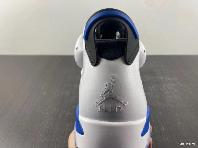Kicktheory Blue Retro 6 Air Sport 384664-107 (2014) Jordan 0715